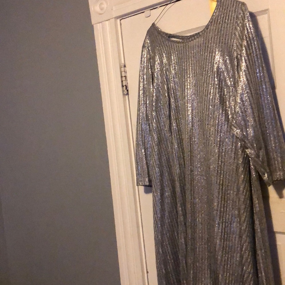 Torrid silver dress
